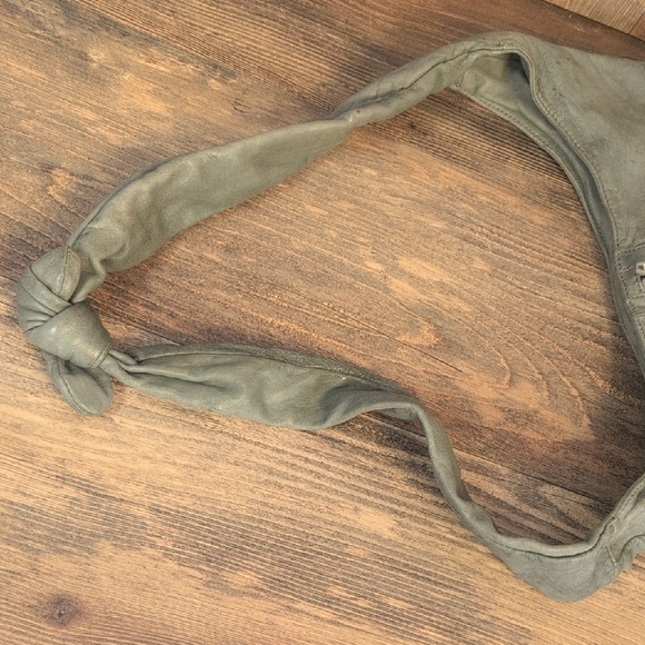 Alexander Wang Olive Green Lambskin Leather Crossbody Shoulder Donna Bag Purse - Picture 3 of 10